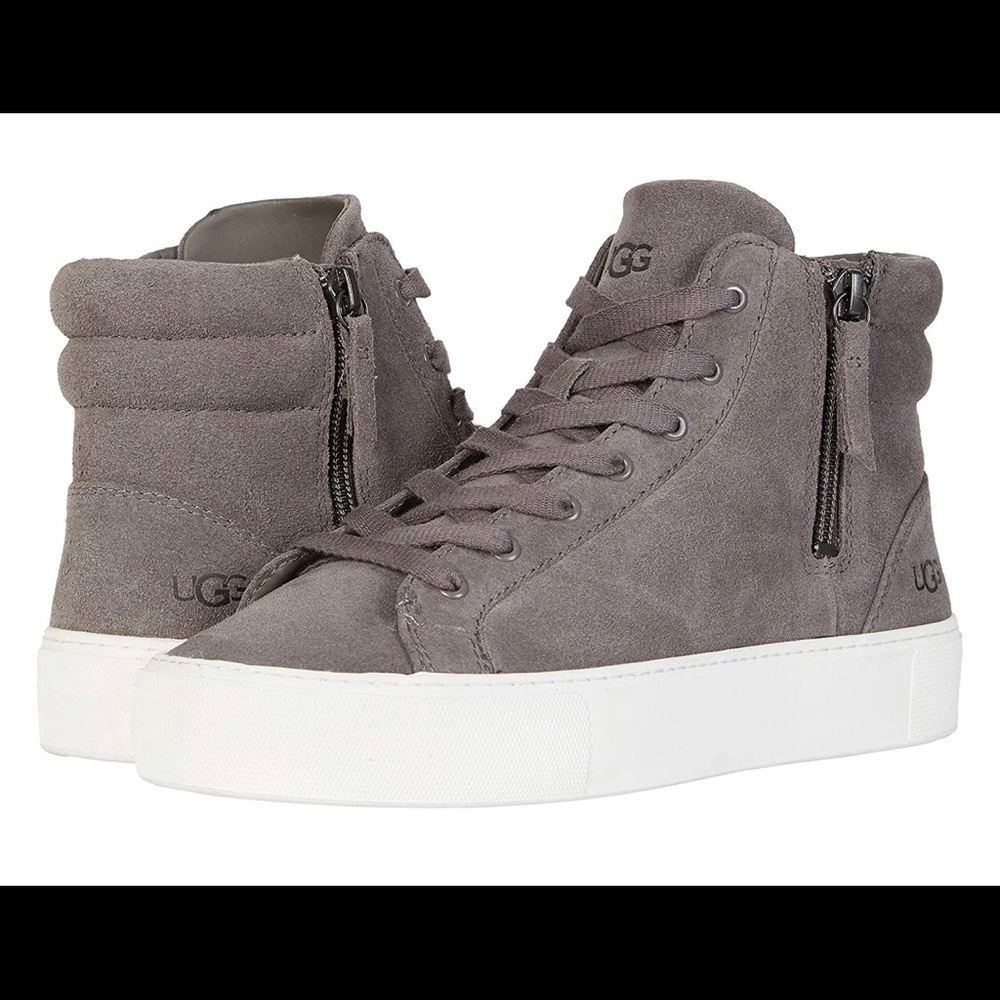 UGG Olli hi-top sneaker GREY Suede
